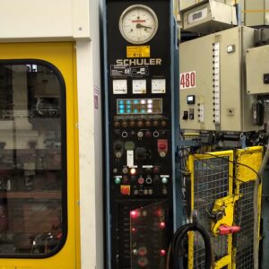 Blechumformung Presse Schuler E2-500-2,4-0,5 - 500 ton (ID:75801) - Dabrox.com