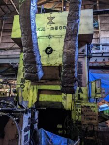 Schmiedepresse Kurimoto Smeral LKM 2500 - 2500 ton (ID:75805) - Dabrox.com