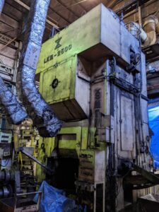 Schmiedepresse Kurimoto Smeral  - 2500 ton