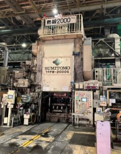 Schmiedepresse Sumitomo TFPW-2000S - 2000 ton (ID:76340) - Dabrox.com