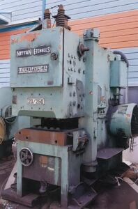 Horizontale Schmiedemaschine Etchells - 250 ton