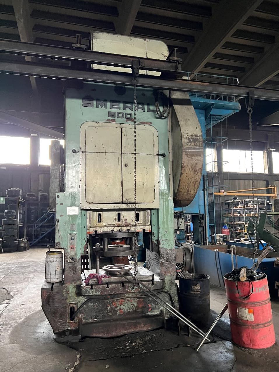 Abgratpresse Smeral LKO 500 - 500 ton