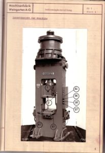 Spindelpresse Weingarten PS 125 - 110 ton (ID:75777) - Dabrox.com