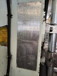 Schmiedepresse Jaewoo JFP-2000 - 2000 ton (ID:76358) - Dabrox.com