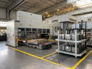 Blechumformung Presse Muller Weingarten VK 600 - 600 ton (ID:75377) - Dabrox.com