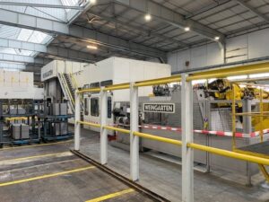 Blechumformung Presse Muller Weingarten - 600 ton