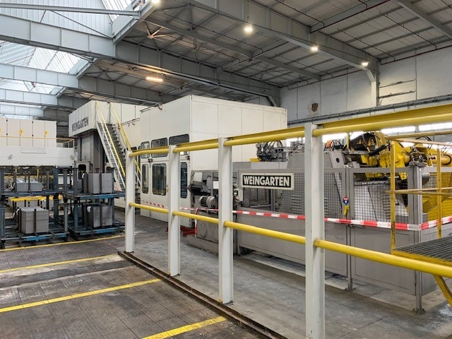 Blechumformung Presse Muller Weingarten VK 600 - 600 ton (ID:75377) - Dabrox.com