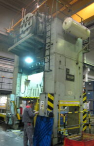 Blechumformung Presse Erfurt PKZZ IV 315.1 TS - 315 ton (ID:75541) - Dabrox.com
