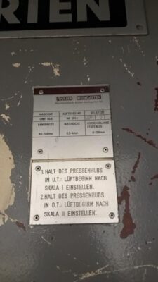 Abwickler-Richtmaschine Muller Weingarten UWR 80 (Foto 2)