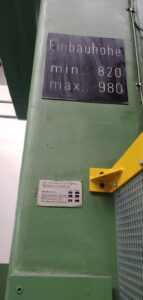 Mechanische Presse Weingarten OK400 - 400 ton (Foto 1)
