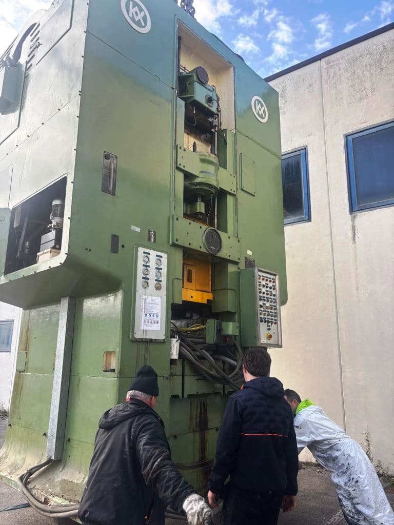 Kniehebelpresse Kieserling KKPR 2000/1000 - 2000 ton