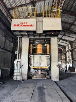 Freiformschmiedepresse Kawasaki 2000 MT - 2000 ton ID: 76450