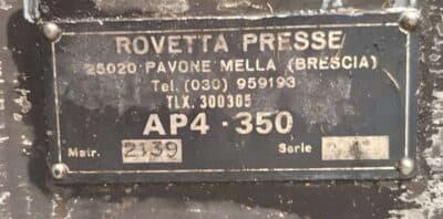 Gesemkschmiedepresse Mecolpress SEO 35 - 350 ton (Foto 9)