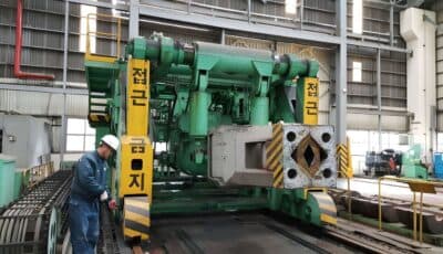 Freiformschmiedepresse JSW 2500 MT - 2500 ton (Foto 2)