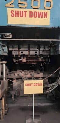 Gesemkschmiedepresse TMP Voronezh KA8044 - 2500 ton (Foto 8)