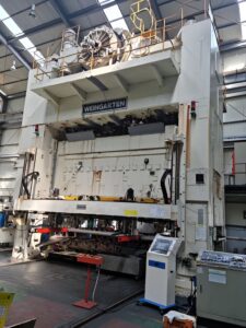 Blechumformung Presse Weingarten D6-2500T-3D TR - 2500 ton (ID:S89105) - Dabrox.com