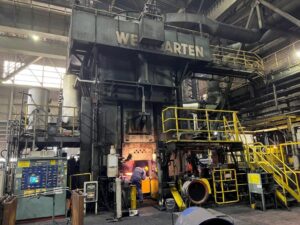 Schmiedepresse Weingarten - 6400 ton