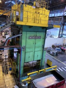 Blechumformung Presse Muller Weingarten VK 1250.45.76 - 1250 ton (ID:76011) - Dabrox.com