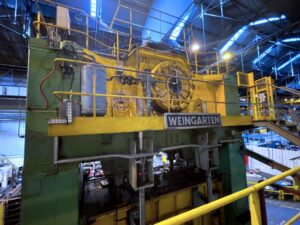 Blechumformung Presse Muller Weingarten VK 1250.45.76 - 1250 ton (ID:76011) - Dabrox.com