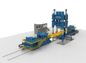 Hydraulikpresse SMS MEER UF4 80-100MN - 10000 ton (ID:75526) - Dabrox.com