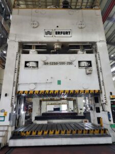 Blechumformung Presse Erfurt - 1250 ton