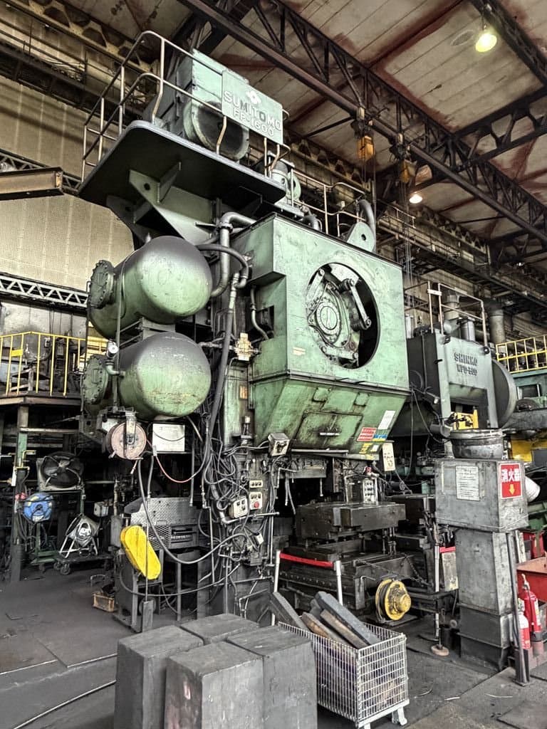 Gesemkschmiedepresse Sumitomo FP1600 - 1600 ton