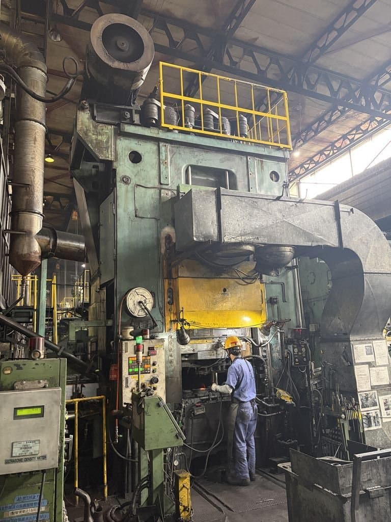 Gesemkschmiedepresse Smeral LMZ 1600 - 1600 ton