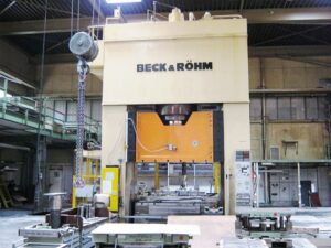 Hydraulikpresse Beck und Rohm - 1000 ton