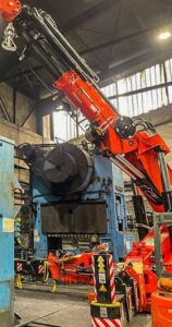 Abgratpresse Wilkins & Mitchell - 1000 ton