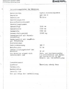 Mechanische Presse Smeral LKO 500 S - 500 ton (ID:75362) - Dabrox.com