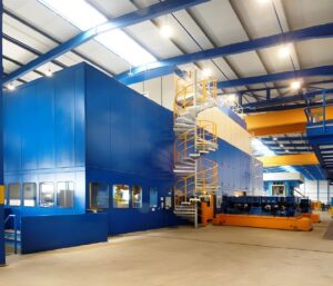 Pressenlinie Schuler SML4 / 3 presses - 3600 ton (ID:76040) - Dabrox.com