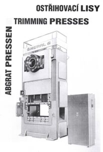 Abgratpresse Smeral - 500 ton